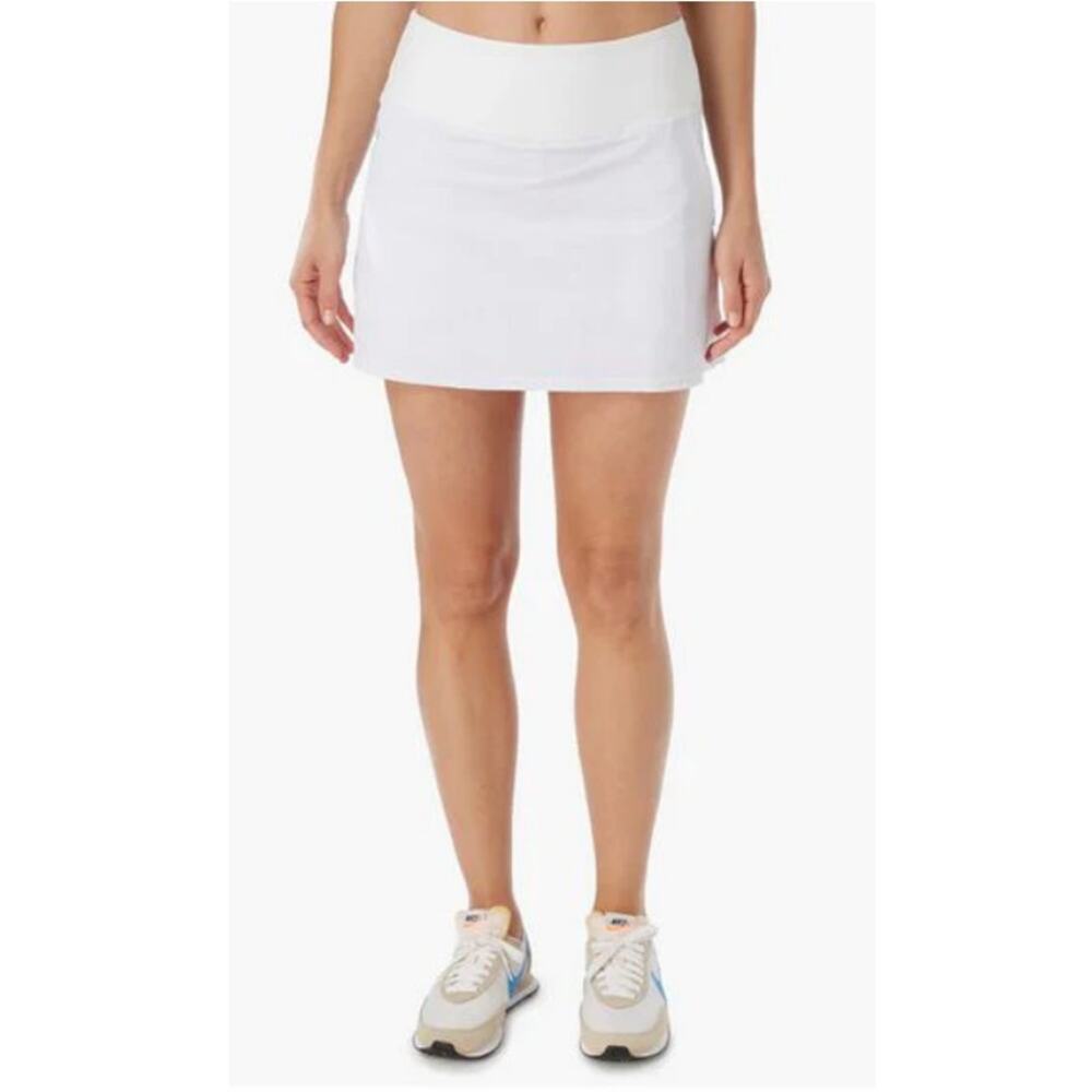 Fair Harbor Women's White The Corliss Athletic Skort Size L